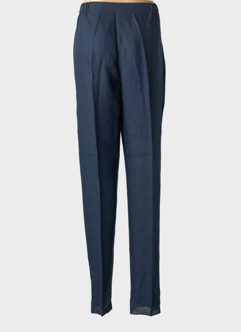 Pantalon droit taille élastique taille normale bleu MARINA RINALDI femme