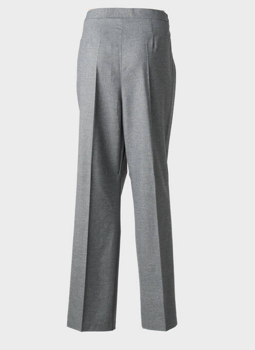 Pantalon droit stretch taille normale gris DEVERNOIS femme