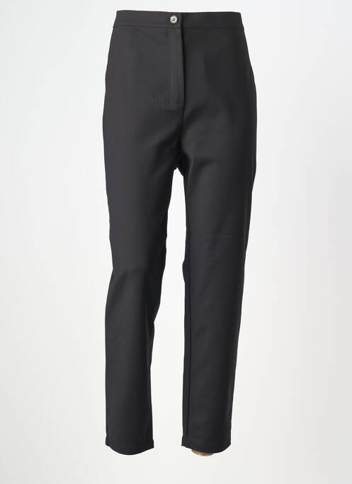 Pantalon droit stretch taille normale noir MARINA RINALDI femme