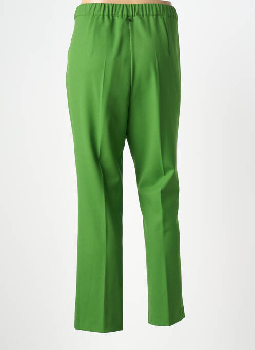 Pantalon droit stretch taille normale vert MARINA RINALDI femme
