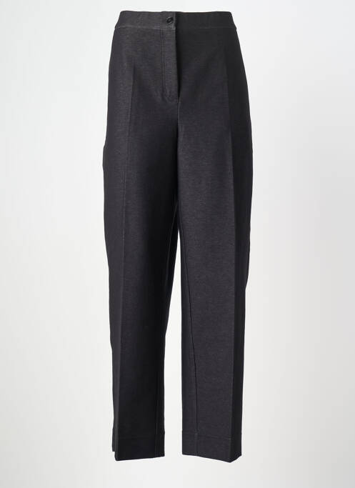 Pantalon large fermeture zippée sous rabat boutonné taille normale noir MARINA RINALDI femme