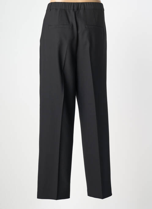 Pantalon large fermeture zippée sous rabat boutonné taille normale noir MARINA RINALDI femme