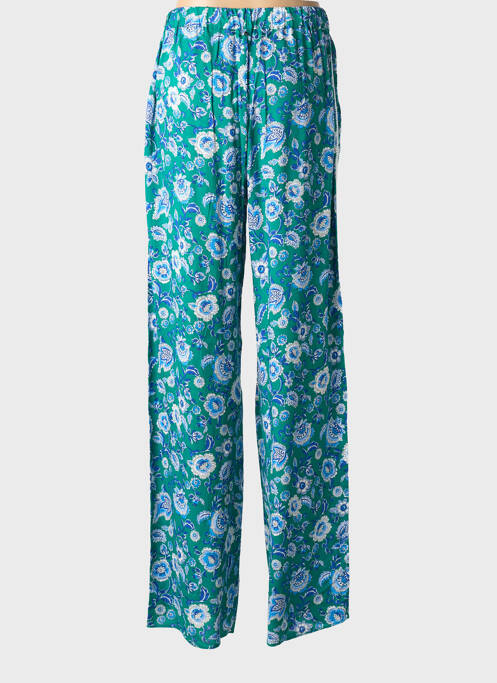 Pantalon large tissage popeline taille normale vert MARINA RINALDI femme