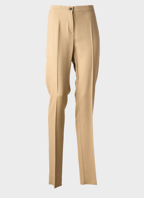 Pantalon slim stretch taille normale beige MARINA RINALDI femme