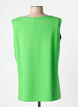 T-shirt coupe droite manches courtes vert MARINA RINALDI femme