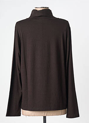 T-shirt manches longues manches longues noir MARINA RINALDI femme