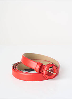 Ceinture coutures renforcées rouge MARINA RINALDI femme
