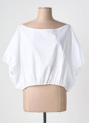 Top manches courtes manches courtes blanc MARINA RINALDI femme