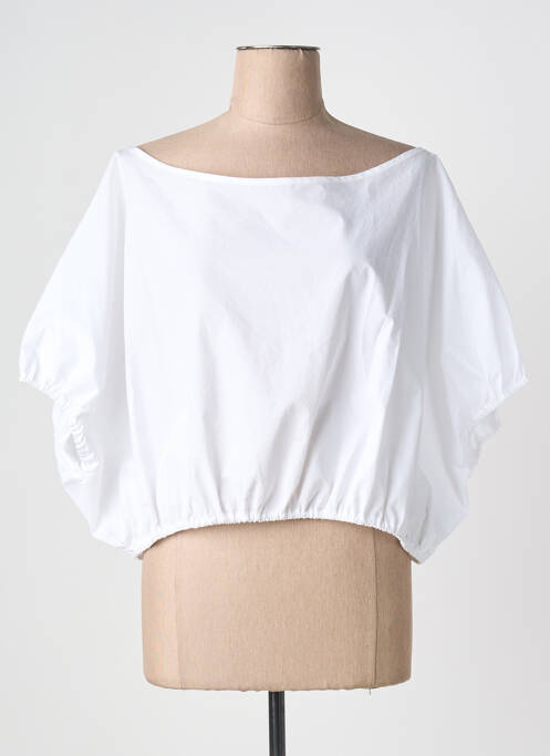 Top manches courtes manches courtes blanc MARINA RINALDI femme