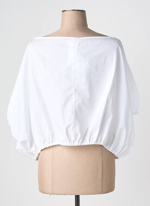 Top manches courtes manches courtes blanc MARINA RINALDI femme