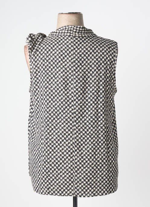 Top sans manche sans manche noir MARINA RINALDI femme