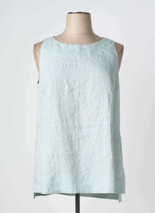 Top sans manche sans manche vert MARINA RINALDI femme