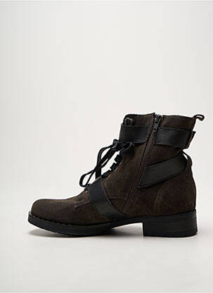 Bottines/boots talon bas talon plat jusqu'à 3cm gris REQINS femme