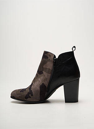 Bottines/boots talon bottier talon de 7 à 9cm noir REQINS femme