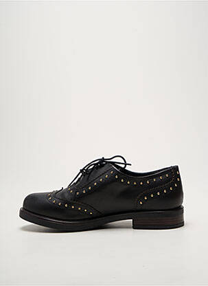 Derbies type de semelle amortissante talon plat jusqu'à 3cm noir REQINS femme