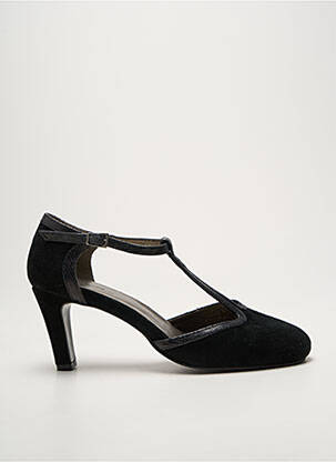 Escarpins fermeture boucle(s) talon de 7 à 9cm noir REQINS femme