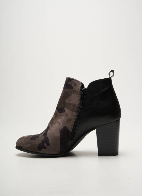 Bottines/boots talon bottier talon de 7 à 9cm noir REQINS femme