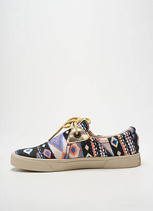 Baskets semelle amovible talon plat jusqu'à 3cm noir ARMISTICE femme