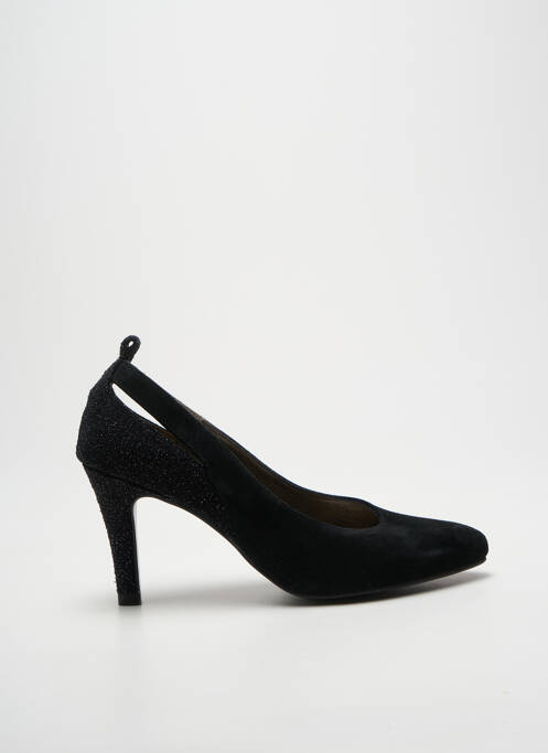 Escarpins bout pointu talon de 7 à 9cm noir REQINS femme