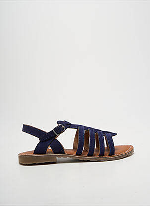 Spartiates fermeture boucle(s) chiquet bleu L'ATELIER TROPÉZIEN fille