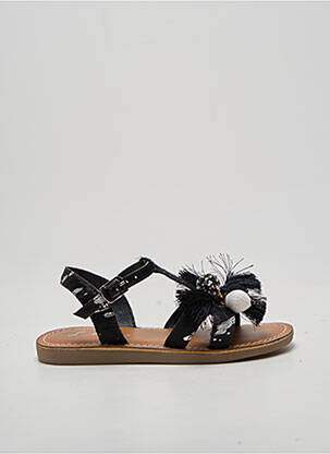 Sandales/nu pieds impression bout ouvert noir L'ATELIER TROPÉZIEN fille