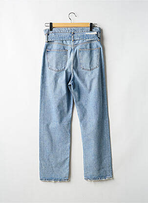 Jeans coupe droite taille haute taille haute bleu AGOLDE femme