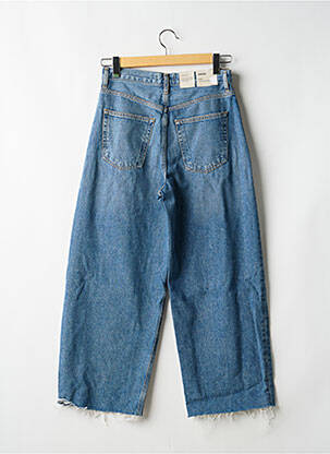 Jeans coupe large stretch taille haute bleu AGOLDE femme