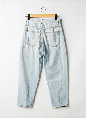 Jean coupe mom poches taille haute bleu NINE IN THE MORNING femme