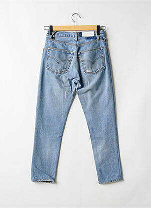 Jeans coupe slim stretch taille haute bleu RE / DONE / LEVIS femme