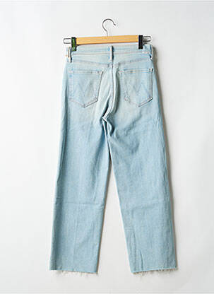 Jeans coupe droite taille haute taille haute bleu MOTHER femme