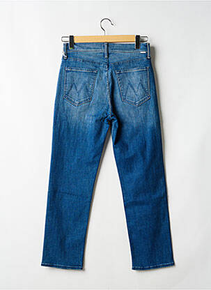 Jeans coupe droite taille haute taille haute bleu MOTHER femme
