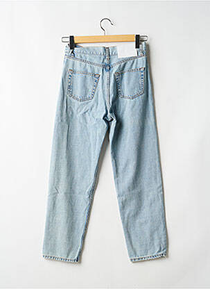 Jeans coupe droite taille haute taille haute bleu MARGAUX LONNBERG femme