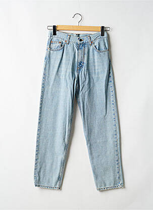 Jeans coupe droite taille haute taille haute bleu MARGAUX LONNBERG femme