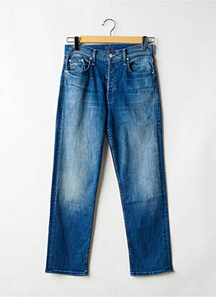 Jeans coupe droite taille haute taille haute bleu MOTHER femme