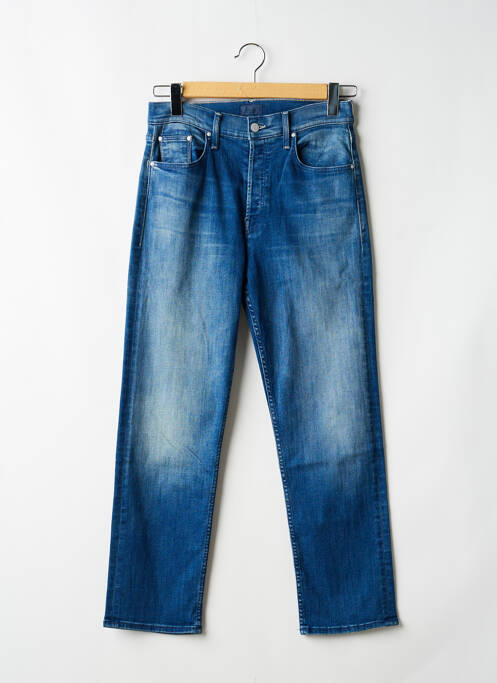 Jeans coupe droite taille haute taille haute bleu MOTHER femme