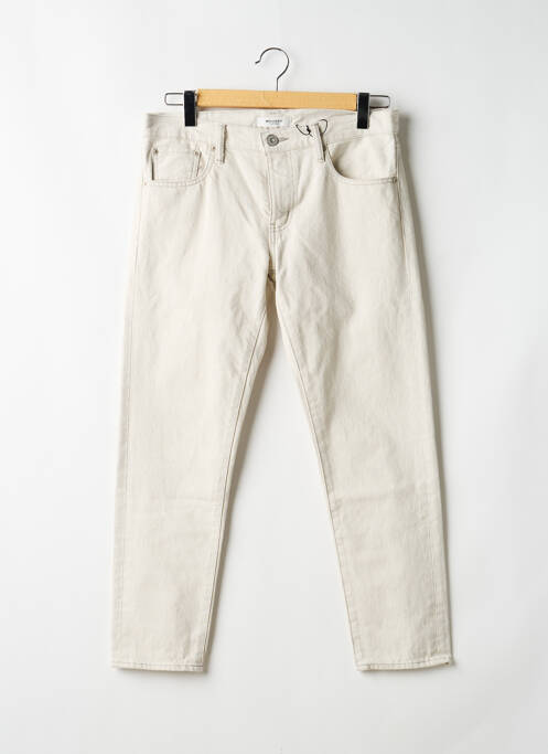 Jeans coupe slim taille normale taille normale beige MOUSSY femme