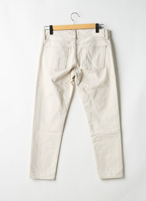 Jeans coupe slim taille normale taille normale beige MOUSSY femme