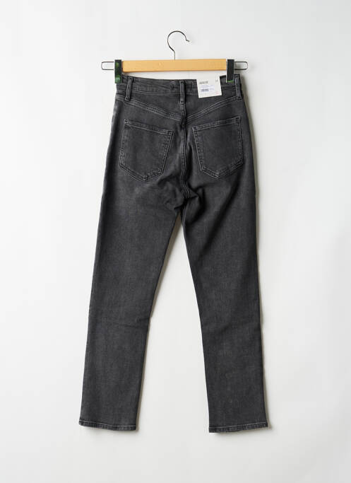 Jeans coupe slim stretch taille haute noir AGOLDE femme