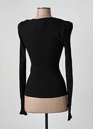 Top stretch manches longues noir OPÉRA SPORT femme