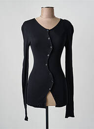 Top stretch manches longues noir OPÉRA SPORT femme