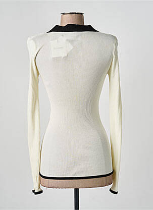 Top stretch manches longues beige OPÉRA SPORT femme