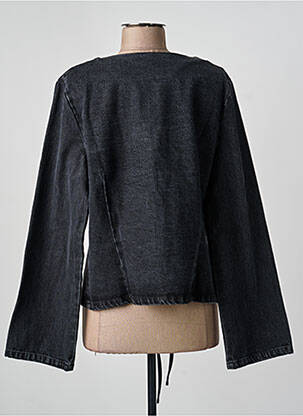 Veste casual col rond gris OPÉRA SPORT femme