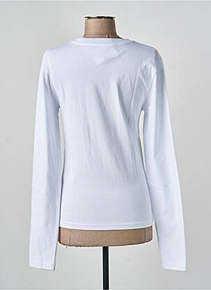 Top tissage jersey manches longues blanc OPÉRA SPORT femme