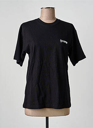 T-shirt sérigraphie manches courtes noir OPÉRA SPORT femme