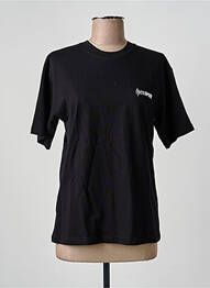 T-shirt sérigraphie manches courtes noir OPÉRA SPORT femme