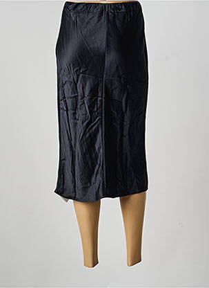 Jupe mi-longue taille normale noir OPÉRA SPORT femme