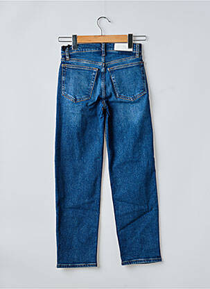 Jeans coupe slim tissage brut taille normale bleu RE / DONE femme