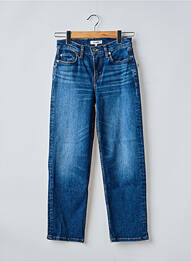 Jeans coupe slim tissage brut taille normale bleu RE / DONE femme