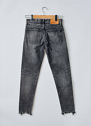 Jeans coupe slim tissage brut taille normale gris MOUSSY femme