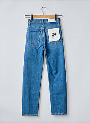 Jeans coupe slim tissage brut taille normale bleu RE / DONE femme
